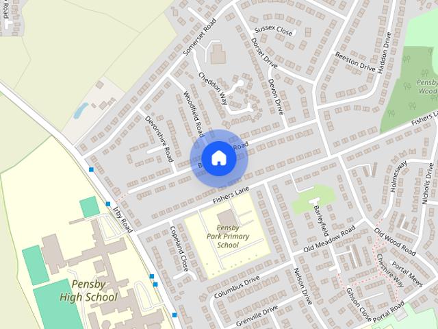 Bridgenorth Road, Pensby