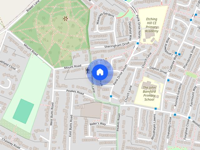 Bridle Walk, Rugeley