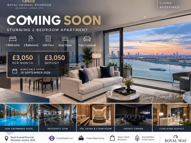 Brigadier Walk, Woolwich SE18, 2 bed flat to rent, £3,050 pcm | PrimeLocation