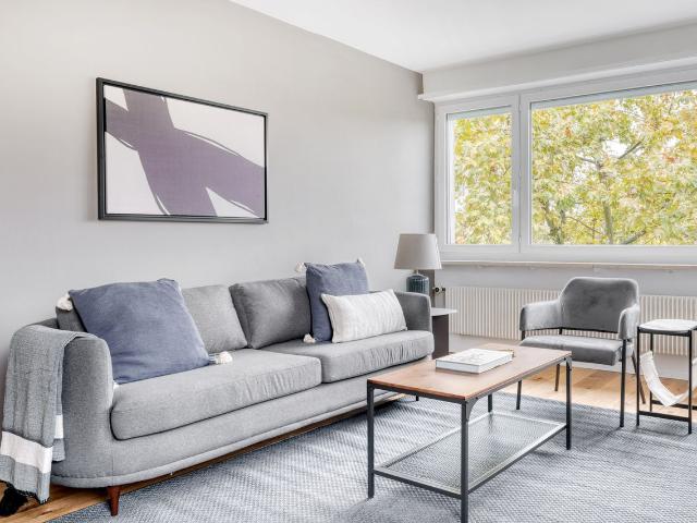 Bright 3 Bedroom Furnished Apartment in Am Ring, Basel Amsterdam Apartments for Rent