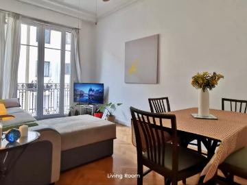 Bright 3 room apartment, 63m² – Libération neighbourhood near the station, Nice Amsterdam Apartments for Rent