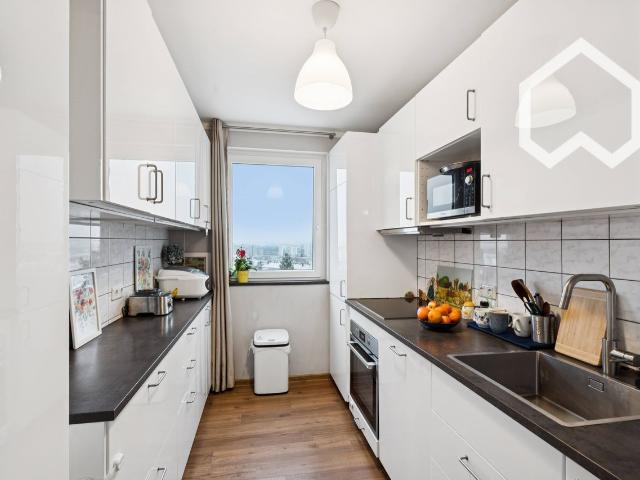Bright 3 room fully furnished apartment with modern amenities and refreshing outside view of Frankfurt city, Frankfurt Amsterdam Apartments for Rent