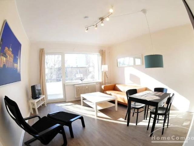 Bright 3 room flat with balcony in Berlin Wilmersdorf, furnished