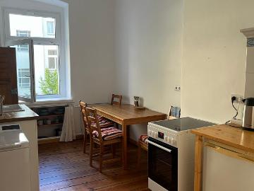 Bright 1.5 room apartment near Panke River, Berlin Amsterdam Apartments for Rent