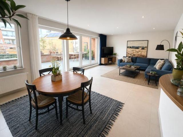 Bright 2 bedroom apartment, 107 m² + spacious 9 m² terrace
