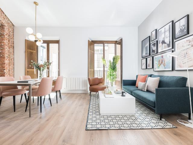 Bright 2 bedroom apartment for rent in the center of Madrid