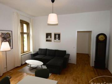 Bright 2 room apartment with 2 balconies in Potsdam West, furnished