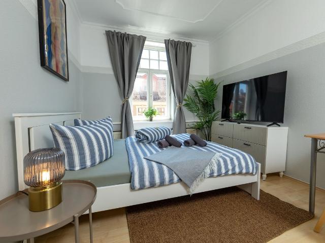 Bright 2BR Jugendstil Flat in the heart of Erfurt, Erfurt Amsterdam Apartments for Rent