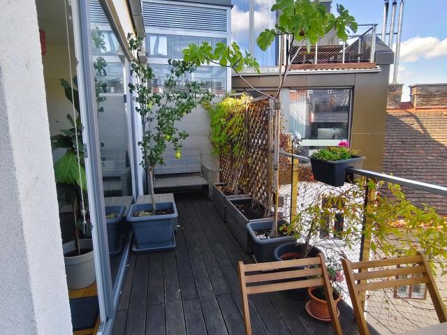 Bright & cozy 3 room apartment with 14 m² terrace in trendy 7th district, Vienna Amsterdam Apartments for Rent