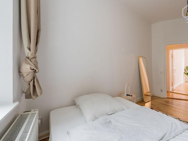 Bright and newly renovated 2 room apartment with balcony, Berlin Amsterdam Apartments for Rent