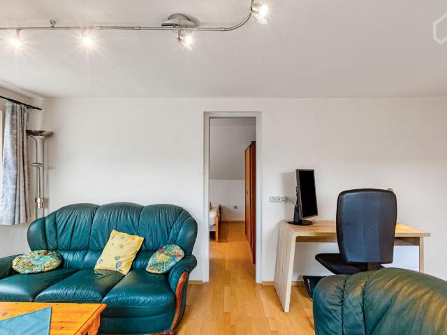 Bright and friently 2 room apartment in the attic, calm located with good infrastructure, Koln Amsterdam Apartments for Rent