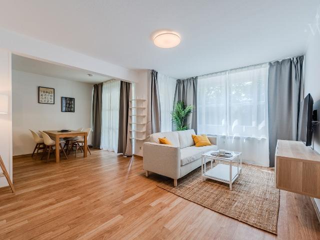Bright and pretty studio with nice city view