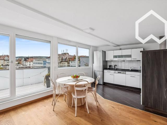 Bright and stylish furnished apartment with two balconies and stunning views over Bad Cannstatt, Stuttgart Amsterdam Apartments for Rent