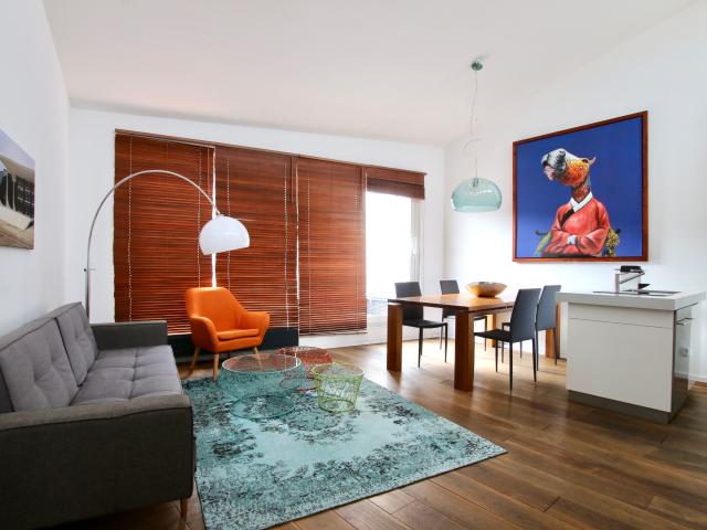 Bright and stylish penthouse apartment with two terraces