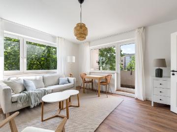 Bright and stylishly furnished 2 room apartment in Bremen Osterholz, Bremen Amsterdam Apartments for Rent