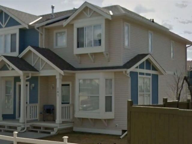 Bright Airdrie Townhouse End Unit