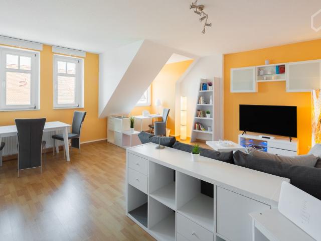 Bright apartment in Mockau Süd with good transport connections, Leipzig Amsterdam Apartments for Rent