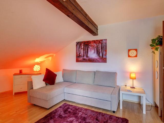 Bright attic apartment for rent