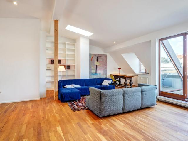 Bright attic apartment – your individual home