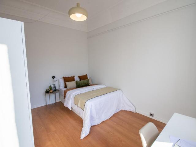 Bright double bedroom near Parc de Monterols