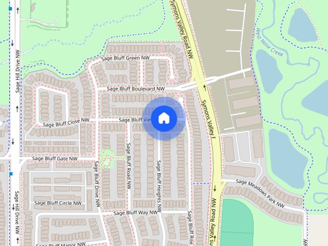 Bright detached 3 bed 2.5 bath double attached garage home in Sage Hill