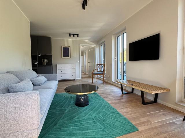 Bright Designer Apartment with Spacious Balcony Next to Sanssouci Park, Potsdam Amsterdam Apartments for Rent