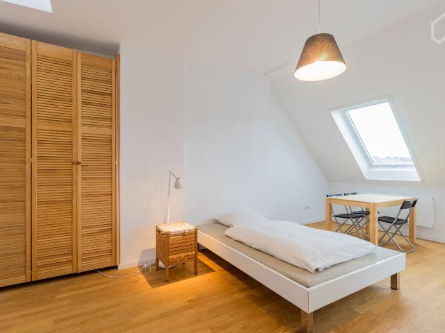 Bright & fantastic top floor apartment in Schöneberg, Berlin Amsterdam Apartments for Rent