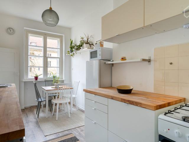 Bright, fully furnished one bedroom flat with balcony in Schöneberg, Berlin Amsterdam Apartments for Rent