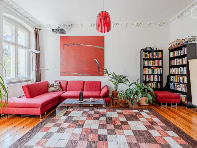 Bright, Fully Furnished & Equipped Apartment in Vibrant Kreuzberg – Ready to Move In!, Berlin Amsterdam Apartments for Rent