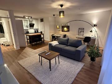Bright, fully furnished 2 room flat with balcony in Sindelfingen Maichingen | Newly renovated