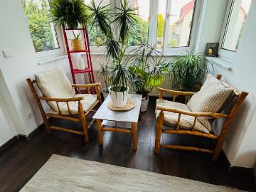 Bright Fully Furnished 3 Room Apartment with Balcony in North Pankow