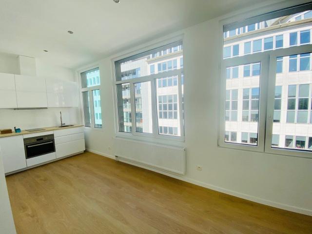 Bright furnished studio European quarter
