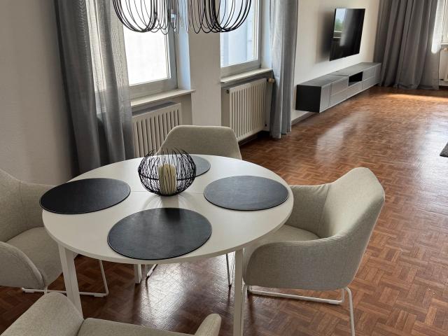 Bright, furnished three room apartment close to KIT, Karlsruhe Amsterdam Apartments for Rent