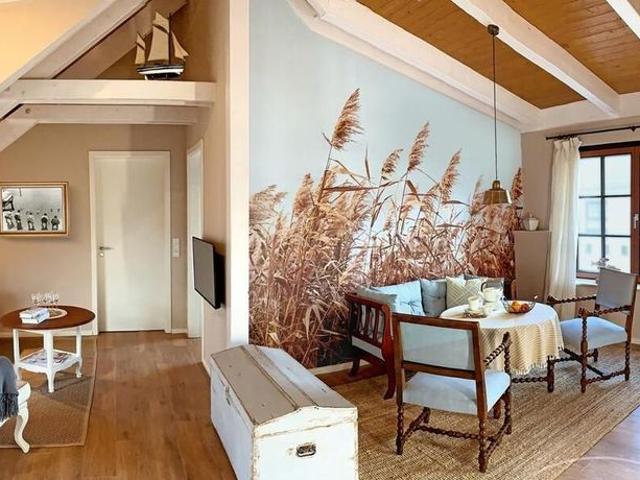 Bright one bedroom apartment in Caputh, fully furnished