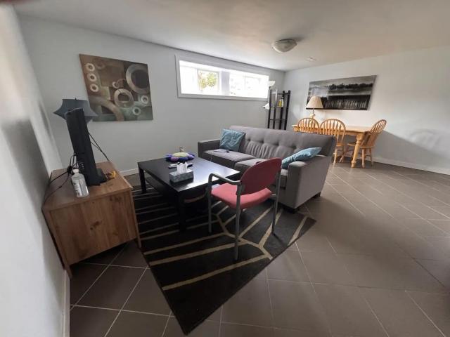 Bright, Legal Furnished Basement Rooms Near U of C & LRT – Available Now