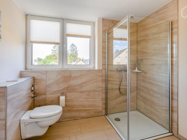 Bright, modern apartment with high quality kitchen and balcony in Aachen