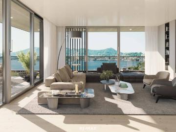 Bright Side außergewöhnliches Penthouse mit Pool in Gmunden am Sonnenhang