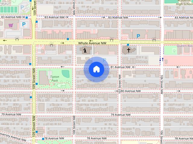 Bright & Spacious 1 Bedroom Steps from U of A + Whyte Ave