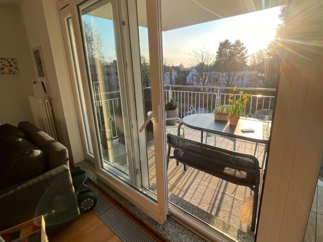 Bright, spacious apartment with sunny terrace available for temporary sublet in Frankfurt am Main