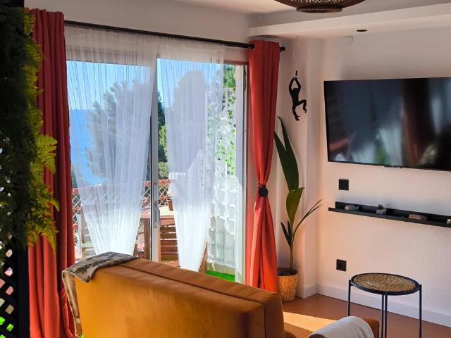 Bright studio on the seafront
