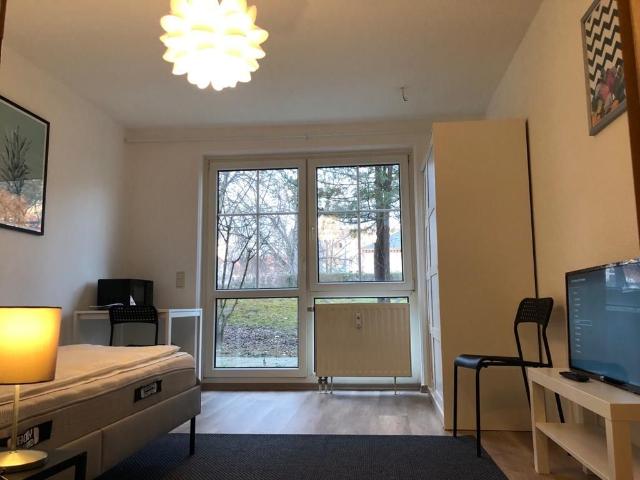 Bright studio in Leipzig, Leipzig Amsterdam Apartments for Rent