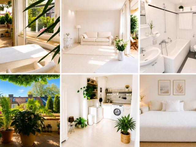 Bright, sunny apartment in a prime location right in the city center