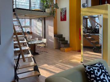 Bright & Peaceful Penthouse with Private Roof Terrace, Berlin Amsterdam Apartments for Rent