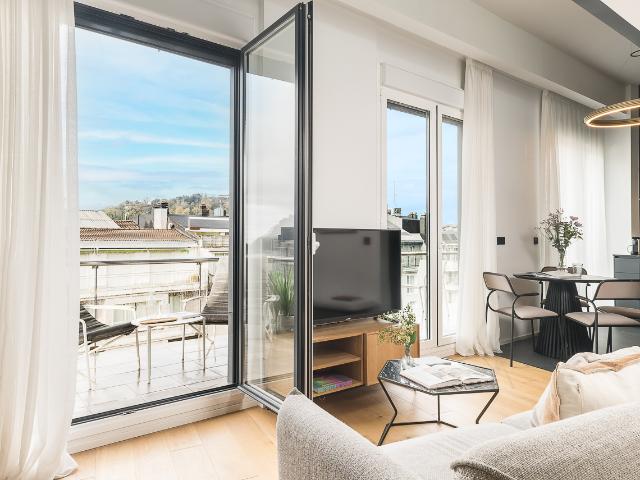Bright penthouse with private terrace