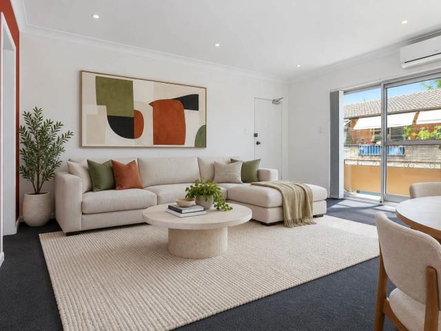 bright top floor space on a quiet street