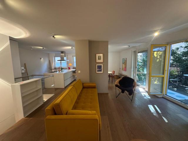 Bright Two Floor Apartment with Garden and Terrace in Central Haidhausen, Munich