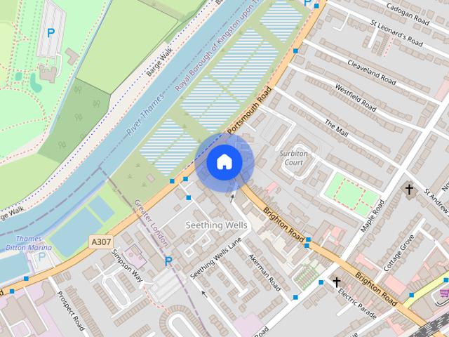 Brighton Road, Surbiton, KT6
