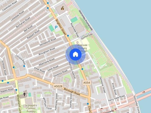 Brighton Street, Wallasey, Merseyside, CH44