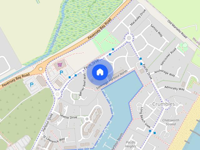 Brisbane Quay, Eastbourne, East Sussex, BN23