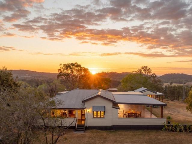 BRISBANES BEST ACREAGE PANORAMIC MOUNTAIN VIEWS + APPROX 400M OF BRISBANE RIVER FRONTAGE